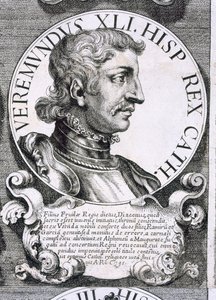 Portrett av Bermundo I (litho) av Unbekannt