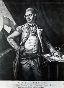 Portrett av Horatio Gates (gravering) av Unbekannt