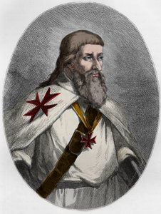 Portrett av James av Molay av Unbekannt