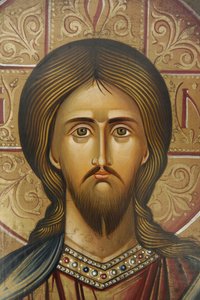 Portrett av Jesus, Jerusalem, Israel av Unbekannt