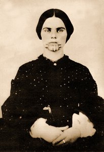 Portrett av Olive Oatman, ca. 1857 (bilde) av Unbekannt