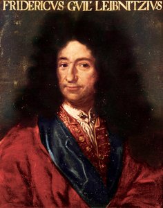Portrett av den tyske filosofen Gottfried Wilhelm Leibniz