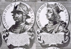 Portretter av Ramiro II og Order III av Unbekannt