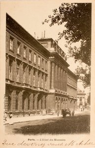 Postkort/Hotel des Monnins/Paris/Seine/Ile de France/Frankrike av William M. Timlin