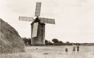 Postkort / Moulin de Kervoyal / Finistere / Bretagne / Frankrike av William M. Timlin