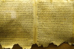 Qumran, Dødehavsruller, Qumran, Israel av Unbekannt