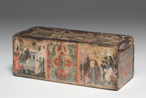 Relikvieskrin med scener fra døperen Johannes, 1300-tallet av Unbekannt