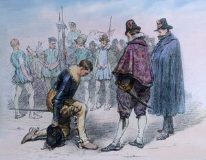 Hyllest til svenske kong Gustav Adolf av Unbekannter Künstler
