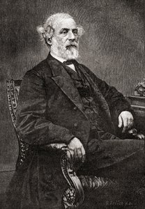Robert Edward Lee, fra The Century Magazine, publiserte 1887 (gravering) av Unbekannt
