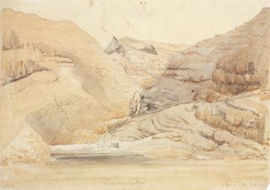 Fjellformasjoner ved Lemon Valley, St Helena, Sør-Atlanteren av Unbekannter Künstler