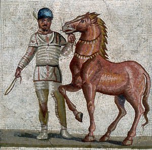 Romersk vognmann, ca. 2.-3. århundre e.Kr av Unbekannt