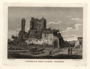 Ruinene av Aqua Claudia-akvedukten, Castelo dell