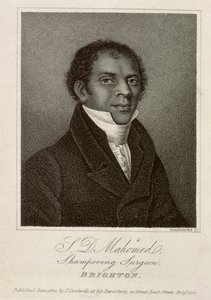 S.D. Mahomed, sjamponeringskirurg, Brighton 1826 av Unbekannter Künstler