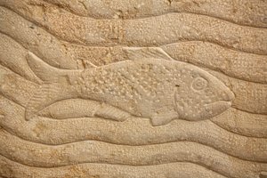 Santo Toribio klosterskulptur Liebana Espagne av Unbekannt