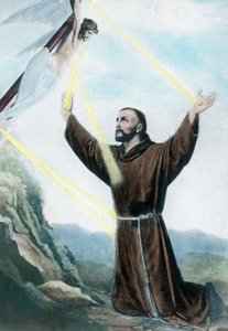 Scene av livet til den hellige Frans av Assisi av Unbekannter Künstler