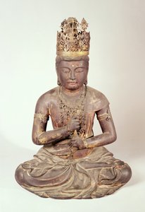 Sittende figur av Dainichi Nyorai av Unbekannt