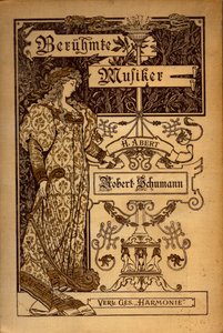 Noter av Robert Schumann (gravering) av William M. Timlin