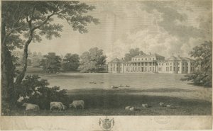 Shugborough Hall: gravering, nd [c 1802] av Unbekannt