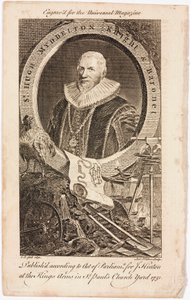 Sir Hugh Myddelton, walisisk gullsmed og ingeniør, ca 1620-tallet av Unbekannt