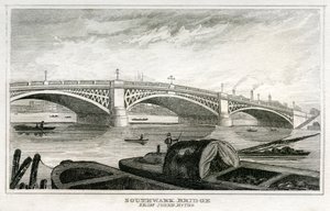 Southwark Bridge av Unbekannt