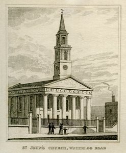 St John's Church, Waterloo Road av Unbekannt