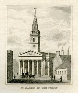 St Martin in the Fields av Unbekannt