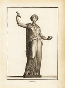 Statue av den romerske gudinnen Juno, gudenes dronning av Unbekannt