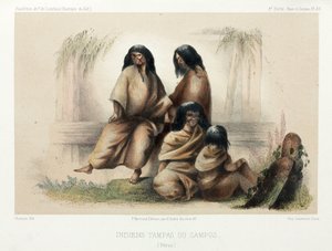 Tampas eller Campos-indianere, Peru av Unbekannt