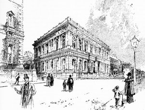 Carlton Club, Pall Mall, London av Unbekannter Künstler