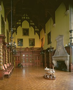 The Great Hall, Burghley House, Stamford, Lincolnshire (bilde) av Unbekannt