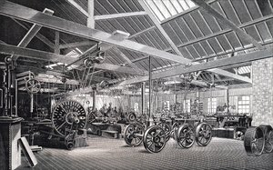 Maskinhuset til Atlas Engine Works. av Unbekannt