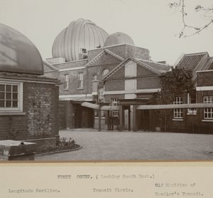 Prime Meridian ved Royal Observatory, Greenwich, London av Unbekannt