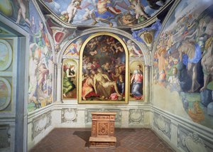Kapellet til Eleonora av Toledo, designet av Bartolomeo Ammannati (1511-92) og dekorert av Agnolo Bronzino (1503-72) ca. 1543 (bilde) (for detaljer se 82440-44) av Unbekannt