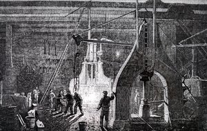 Produksjonsgulvet til Robert Stephenson and Company. av Unbekannt