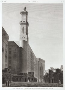 Moskeen til Sultan Hassan, Kairo, Egypt, ca 1798 av Unbekannt