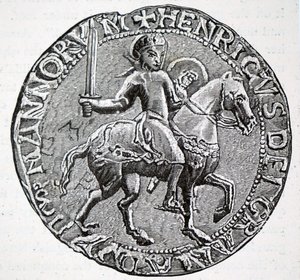 Seglet til Henry I av England. av Unbekannt