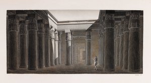 Theben: Karnak, nærbilde av Unbekannt