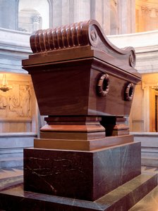 Graven til militærmannen og keiseren til den franske Napoleon I Bonaparte (1769-1821). Paris. Invalidene. ©AISA/Leemage av Unbekannt