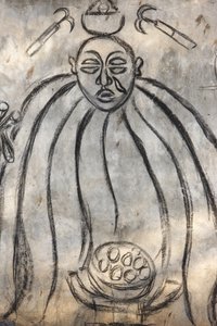 Voodoo guddommelighet, Lome, Togo av Unbekannt