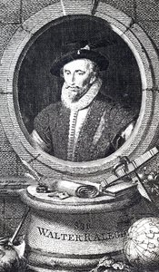 Walter Raleigh. av Unbekannt