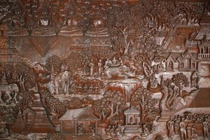 Wat Phra Doi Suthep, Chiang Mai. Lettelse. Thailand av Unbekannt