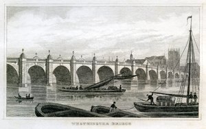 Westminster Bridge av Unbekannt