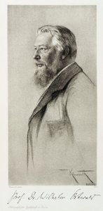 Wilhelm Ostwald , latvisk kjemiker, ca 1910 av Unbekannt