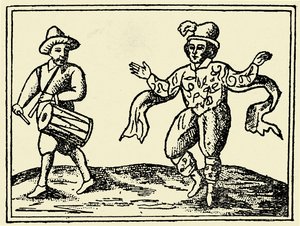 William Kempe danser Morris-melodien av Unbekannter Künstler