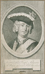 Den prøyssiske feltmarskalken Kurt Christoph Graf von Schwerin