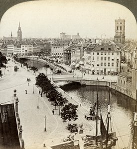 København, Danmark. av Underwood and Underwood