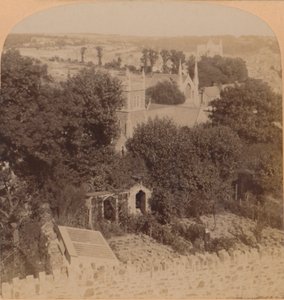 Generelt syn på Truro, Cornwall, England, 1900. av Underwood and Underwood