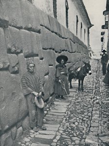 Inca Masonry, Cuzco, 1916