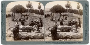 Josephs Well, Dothan, Palestina, 1900. av Underwood and Underwood