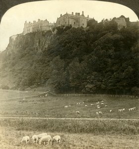 Stirling Castle, sete for gamle konger...Skottland, ca 1900. av Underwood and Underwood